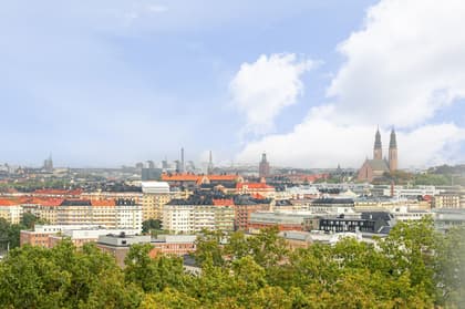 Balkong eller utsiktsbild