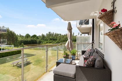 Balkong eller utsiktsbild