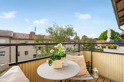 Balkong eller utsiktsbild