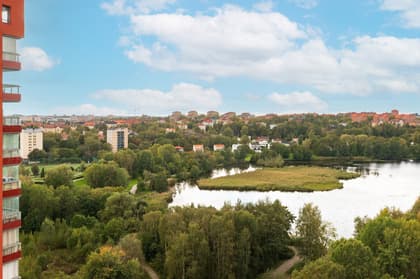 Balkong eller utsiktsbild