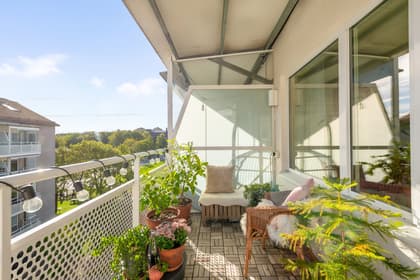 Balkong eller utsiktsbild