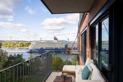 Balkong eller utsiktsbild