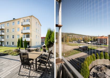 Balkong eller utsiktsbild