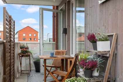 Balkong eller utsiktsbild