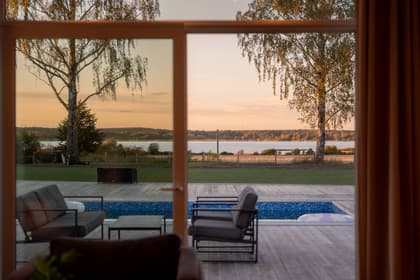 Balkong eller utsiktsbild