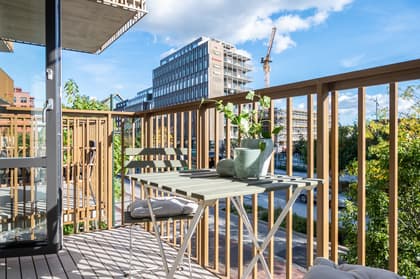 Balkong eller utsiktsbild