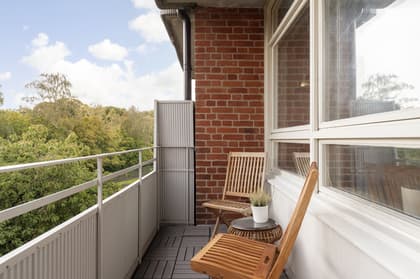 Balkong eller utsiktsbild