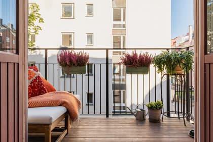 Balkong eller utsiktsbild