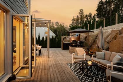 Balkong eller utsiktsbild