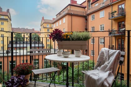 Balkong eller utsiktsbild