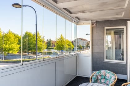 Balkong eller utsiktsbild