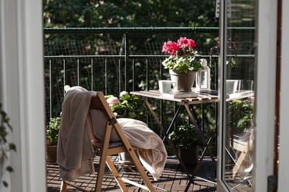 Balkong eller utsiktsbild