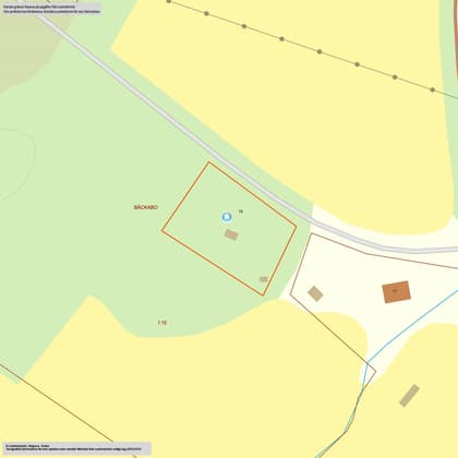 Illustrerad karta över fastigheten eller området