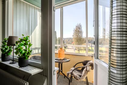 Balkong eller utsiktsbild