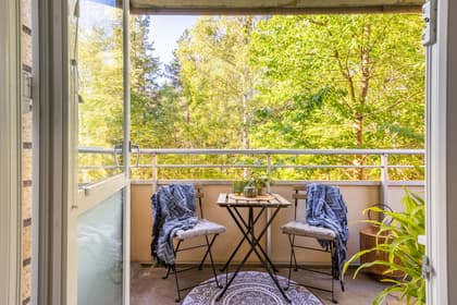 Balkong eller utsiktsbild