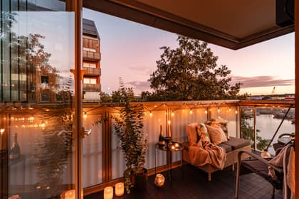 Balkong eller utsiktsbild