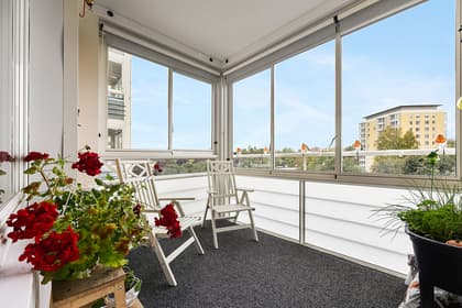 Balkong eller utsiktsbild