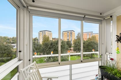 Balkong eller utsiktsbild