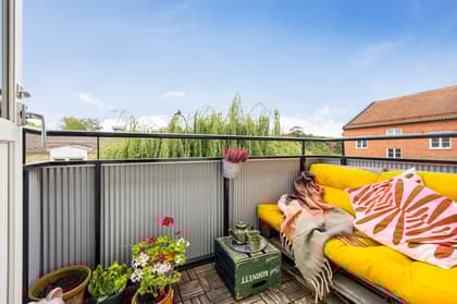 Balkong eller utsiktsbild