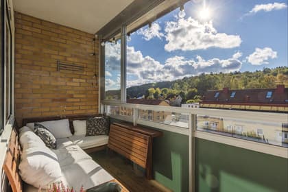 Balkong eller utsiktsbild