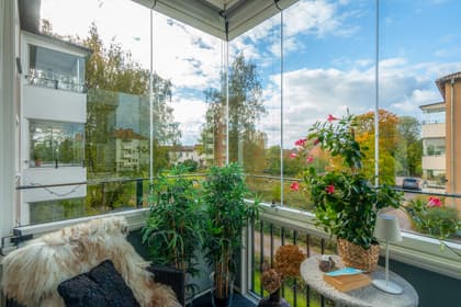 Balkong eller utsiktsbild