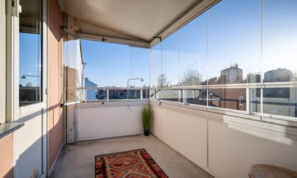 Balkong eller utsiktsbild