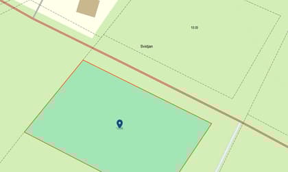 Illustrerad karta över fastigheten eller området