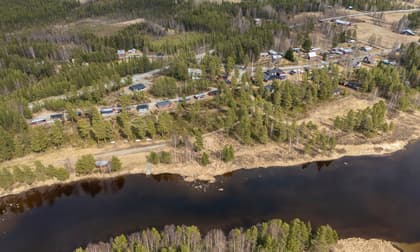 Illustrerad karta över fastigheten eller området