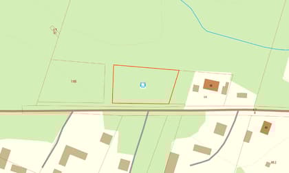 Illustrerad karta över fastigheten eller området