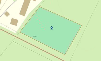 Illustrerad karta över fastigheten eller området