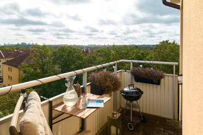 Balkong eller utsiktsbild