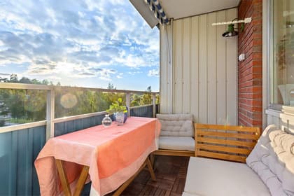 Balkong eller utsiktsbild