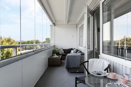 Balkong eller utsiktsbild