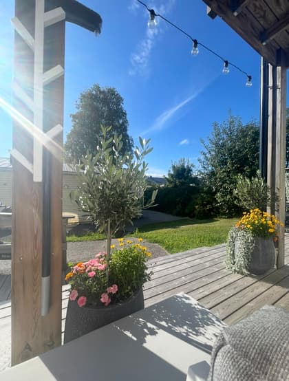 Balkong eller utsiktsbild