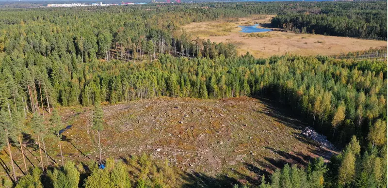 Land in Bomhus