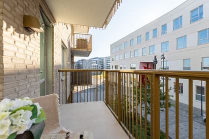 Balkong eller utsiktsbild