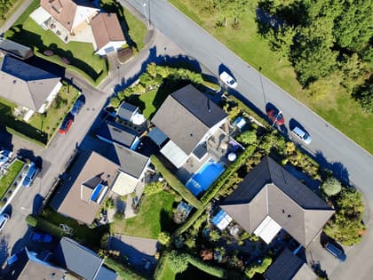 Balkong eller utsiktsbild