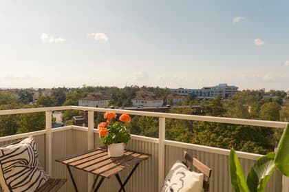 Balkong eller utsiktsbild