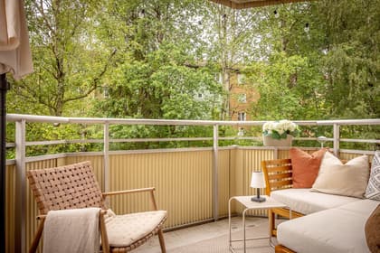 Balkong eller utsiktsbild