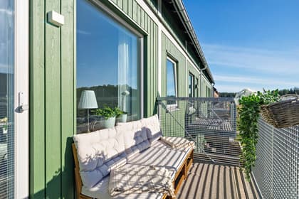 Balkong eller utsiktsbild