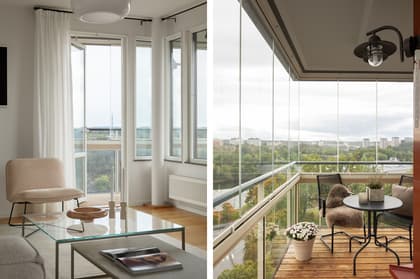 Balkong eller utsiktsbild