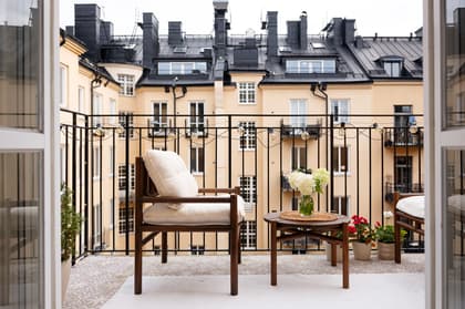 Balkong eller utsiktsbild