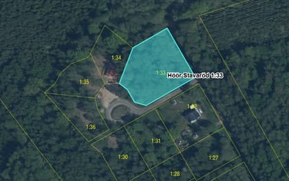 Illustrerad karta över fastigheten eller området