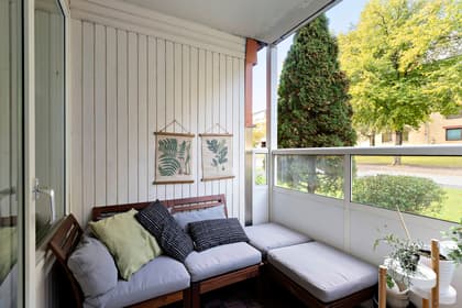 Balkong eller utsiktsbild