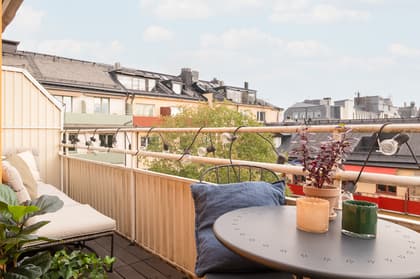 Balkong eller utsiktsbild