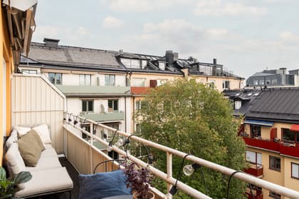 Balkong eller utsiktsbild