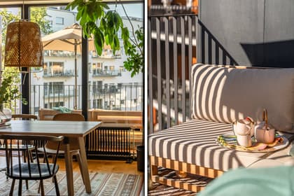 Balkong eller utsiktsbild