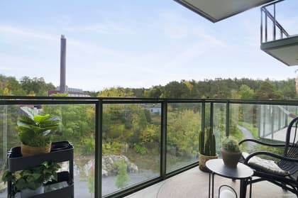 Balkong eller utsiktsbild