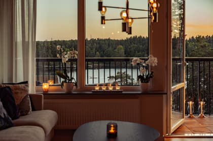 Balkong eller utsiktsbild