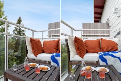 Balkong eller utsiktsbild